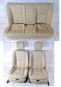 фото thumb №1, Mercedes s klasa w221 сидіння заднє сидіння комплект шкіра