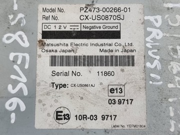 фото thumb №8, Модуль usb оригинальный номер pz473-00266-01 toyota prius iii 09r