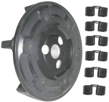 фото thumb №1, 2303003 диск + резинки кондиционера denso 5sel12 5sl12c 7seu17c 6seu16c vw