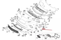 Купити Mercedes-benz a w177 передня частина бампер left lower inner cover a1778853803, фото thumb