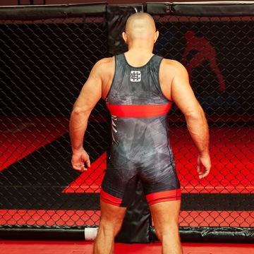 Купальник для борьбы ПОЛЬША CAMO RED 3XL EXTREME HOBBY