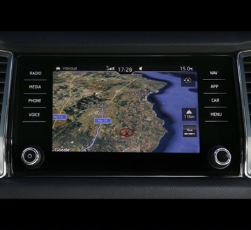 SKODA KARTA MAP 2024 OCTAVIA SUPERB FABIA RAPID