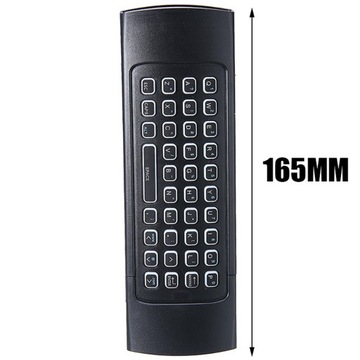 ПУЛЬТ ДИСТАНЦИОННОГО УПРАВЛЕНИЯ КЛАВИАТУРА МЫШЬ 3в1 ДЛЯ SMART TV USB MX3 БЕСПРОВОДНОЙ
