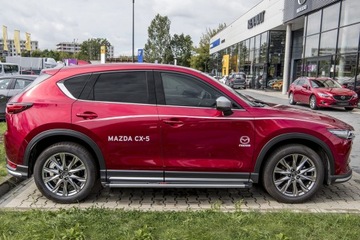 фото thumb №7, Пороги бічні градуси планки mazda cx-5 2017+