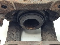 2011 mercedes-benz gl x164 супорт гальмівний задній 69152401 Недорого, фото thumb