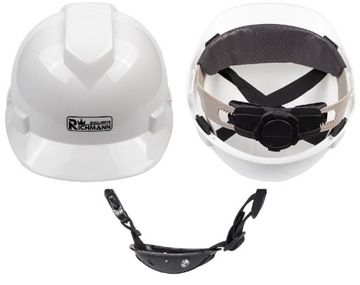 RICHMANN ЗАЩИТНЫЙ ШЛЕМ БЕЛЫЙ ПЭВП 4-ТОЧЕЧНЫЙ. C0040