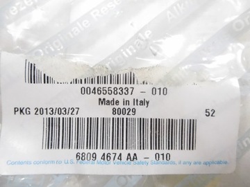 фото thumb №8, Клипса крепление планки дверь левый зад fiat panda оригинальный номер 46558337