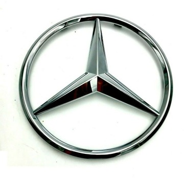 фото thumb №1, Зірка емблема логотип хром na решітка радіатора mercedes c-klasa w205 рестайлінг w206 w213