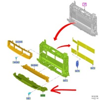 фото thumb №1, Дефлектор воздуховод воздуха ford ecosport 2017-