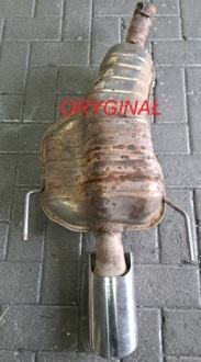 Гаситель конечный выхлоп прямоток opel astra h gtc 1,6 2,0 turbo opc 1,4-1,8i Киев, фото thumb