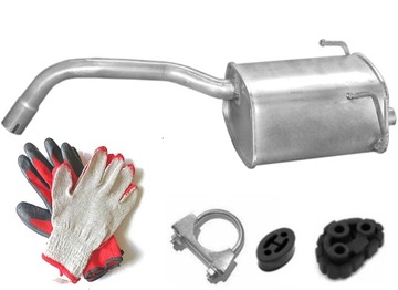 фото thumb №5, Глушник fiat panda 2 1.1 1.2 8v od 2003-2013 40-44-51kw глушник кінцевий