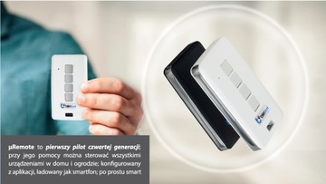 BLEBOX uRemote БАЗОВОЕ ДИСТАНЦИОННОЕ УПРАВЛЕНИЕ ДЛЯ СИСТЕМЫ BLEBOX