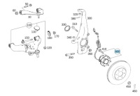 Подшипник колеса mercedes klasa x w470 перед в Украине, фото thumb