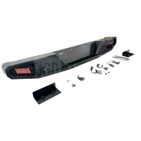 Бампер задній – off-road idaho + світло led - jeep wrangler jk 2007-2017 Зі Шроту, фото thumb