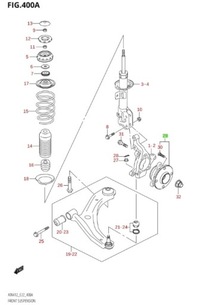 фото thumb №5, Suzuki ignis 17- swift mk8 ступица перед 1.2pb kpl