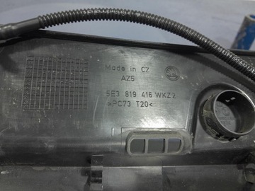 фото thumb №7, Skoda octavia iv панель под лобовым стеклом eu комплект 5e3819415