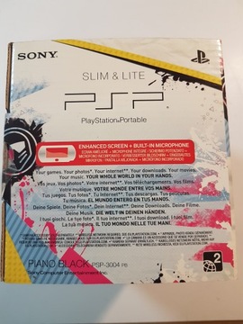 КОРОБКА ДЛЯ PSP 3004 SLIM MOTOR STORM CONSOLE