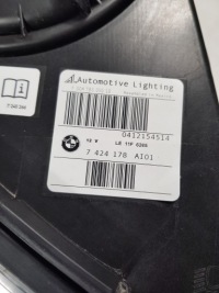 фото thumb №11, Лампа правая передняя правый перед bi-xenon поворотный bmw x5 f15 f85