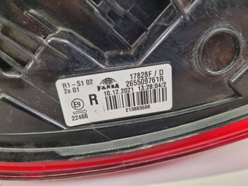 фото thumb №10, Лампа задняя правая сторона renault clio 5 2021 265509761r