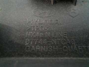 фото thumb №7, Hyundai tucson 4 iv 20- планка крыльев правые зад 87744-n7ca0