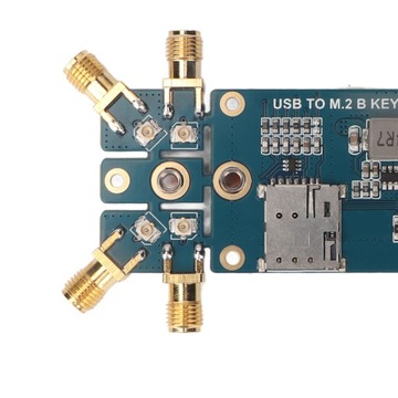 Adapter ngff m.2 na USB z gniazdem karty SIM 4 antena obsługuje ciepło 3g 4g 5g