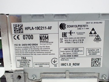 фото thumb №13, Навігація навігація радіо дисплей hpla-19c211-af jaguar f-pace x761 18r