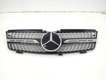 фото thumb №7, Решётка радиатор решётка радиатора mercedes ml w164 2005- 09r diamant чёрный bez kam