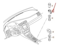 фото thumb №9, Корпус стяжная с led vag volkswagen golf passat оригинальный 5q0919341