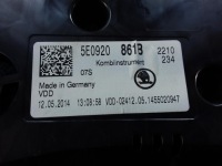 фото thumb №4, Octavia iii 1.4 tsi счетчик приборы eu 5e0920861b