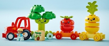 LEGO DUPLO Трактор с овощами и фруктами 10982