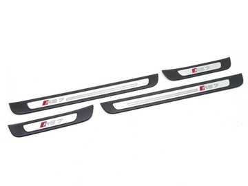 фото thumb №1, Планки декоративний накладки порогові oem audi rs7 4g комплект