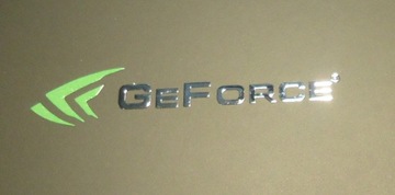 Наклейка GEFORCE LOGO Metal Edition 43x9 мм 093