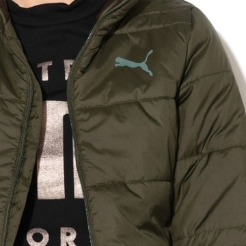 Женская зимняя куртка-пуховик Puma цвета хаки 581648 15 M