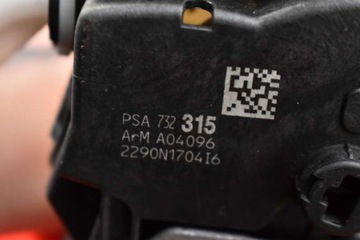 фото thumb №8, Замок двері праві зад задній 732315 citroen c3 2 ii 09-13