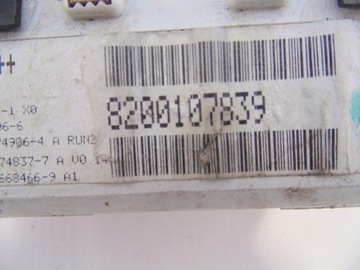 фото thumb №9, Экран манометр часы дисплей панель renault megane 2 ii 8200107839
