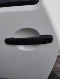 фото thumb №7, Двері ліва citroen c2 білий скло