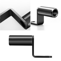 Чорний універсальний кронштейн rozszerzający на мотоцикл 1 автомобіль електричний Зі Шроту, фото thumb