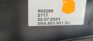 фото thumb №12, Решітка радіатора решітка бампера vw tiguan ii r-line 2019- 5na853651bj