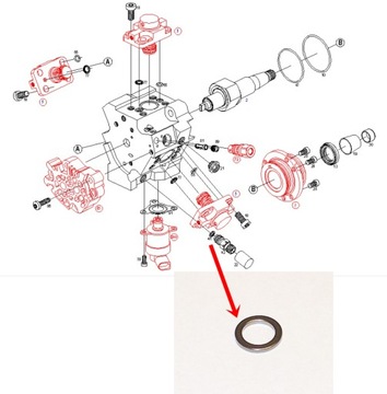 фото thumb №10, Набор ремонтный насоса cr cp1/h3/r85 audi 2.7 tdi 3.0 tdi vw 3.0 tdi