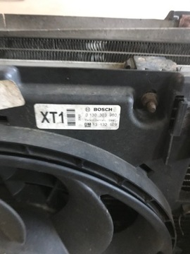 фото thumb №4, Opel astra h zafira b 1.9 дизель з турбонаддувом з прямим уприскуванням радіатор kpl з вентиляторами