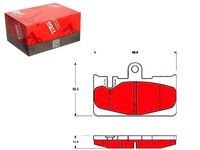 фото thumb №1, Тормозные колодки тормозные lexus ls 430 ucf30