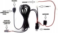 фото thumb №2, Джгут шланг проводка електропроводка протитуманних фар лампа roboczych 12v led