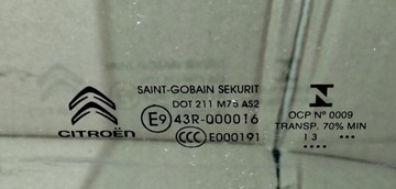 фото thumb №3, Citroen c4 picasso ii стекло дверь зад 13r