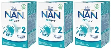 NAN Optipro 2 next Молоко Nestle 3x 650г