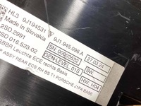 фото thumb №13, Porsche taycan лампа правая левая накладка 9j0945082f 9j1945096a 9ja945095a