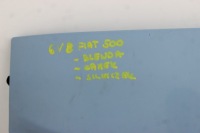 фото thumb №10, Fiat 500 07r- крышка багажника крышка багажника код лакокрасочного покрытия - 952