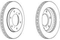 Купити Ferodo ddf1818c диск гальмівна, фото thumb