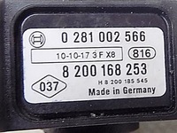 фото thumb №12, Датчик тиску map clio scenic ii note 1.5 dci