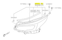Купить Лампа фара правый subaru outback eur led оригинал 2021-, фото thumb