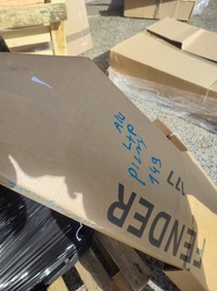 фото thumb №7, Крило праві aluminiowy mercedes cla c117 w117 лак 149 9149 mini вм'ятина